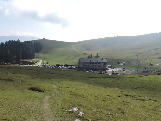In vista del rifugio Val Formica