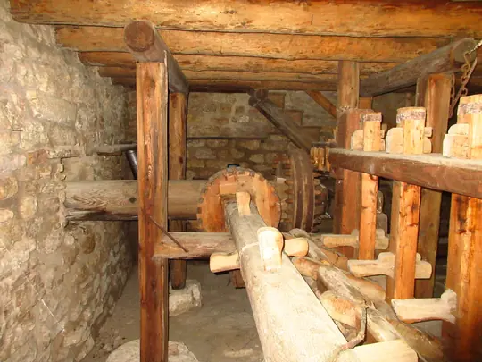 Interno del mulino