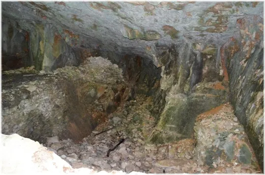 Bosco Caproni - le cave alte