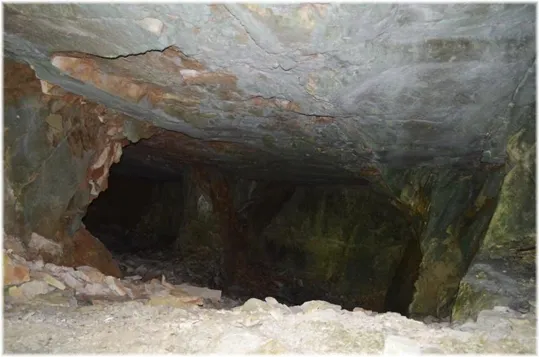 Bosco Caproni - le cave alte