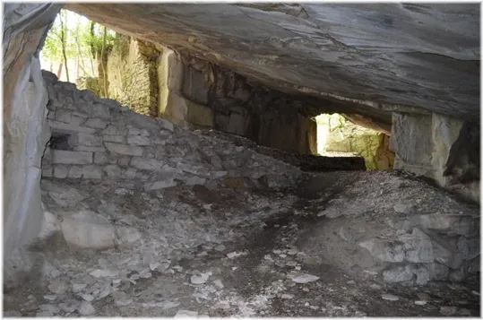 Bosco Caproni - le cave medie