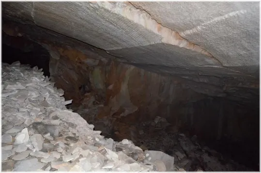 Bosco Caproni - le cave medie