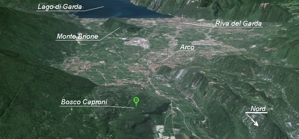 Quadro della zona del Bosco Caproni