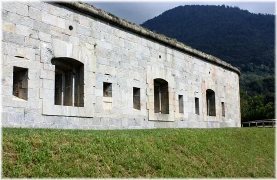 Forte Larino - Facciata Sud