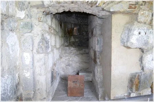 la scala che porta alla copertura