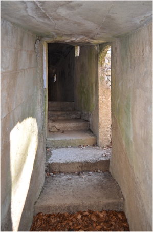 Fortificazioni Chiesa San Lorenzo - la scalinata