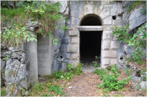 Fortificazioni Sorasass - ingresso di uno Stoll