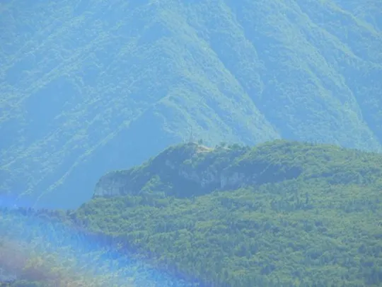 Altarknotto - Vista sul Sacrario di Monte Cimone a Tonezza