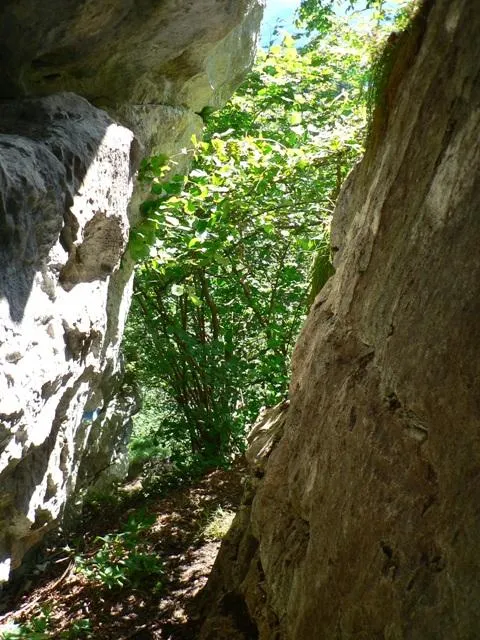 Altarknotto - Lo sbocco del passaggio