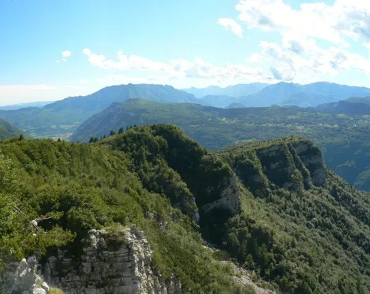 Altarknotto - Panoramica verso Arsiero e Tonezza del Cimone