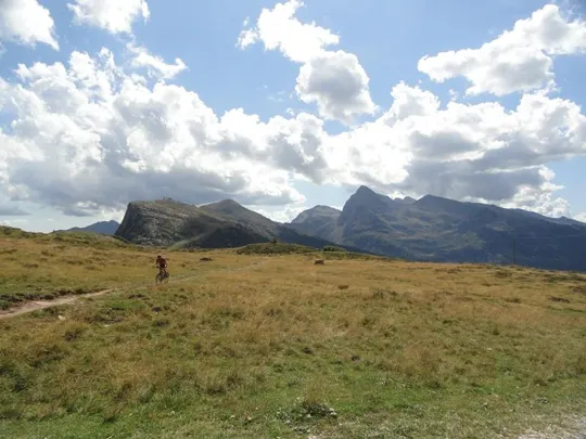 Baita Segantini - vista verso il Colbricon