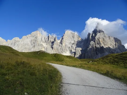 Iniziano a vedersi le Pale di San Martino