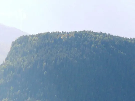 Vista sul Forte Dossaccio