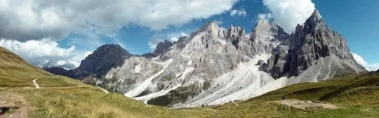 Il gruppo delle Pale al completo