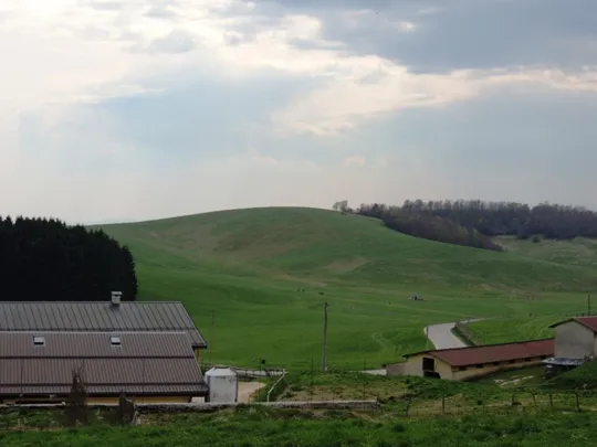 Malga Verde vista dal retro