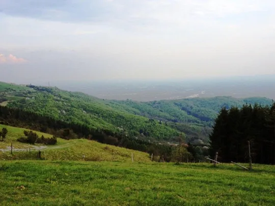 Pendii digradanti a Sud