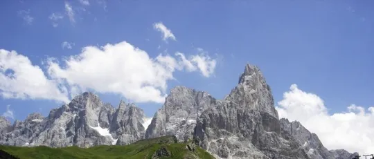 Colbricon - Da sinistra Cima di Val Grande, Cima Vezzana e Cimon della Pala