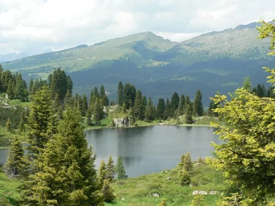 Colbricon - Il lago inferiore