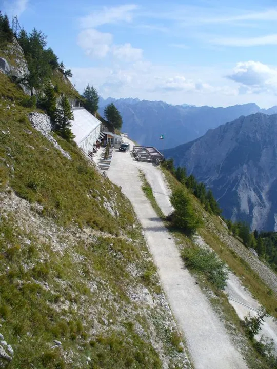 Forte Rite - vista sulla ex-zona servizi