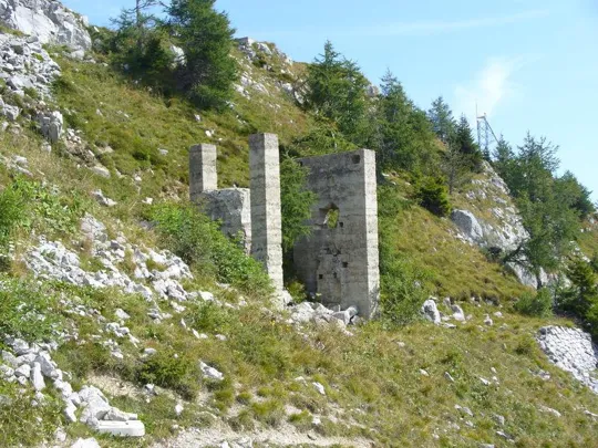 Forte Rite - rinvio della teleferica