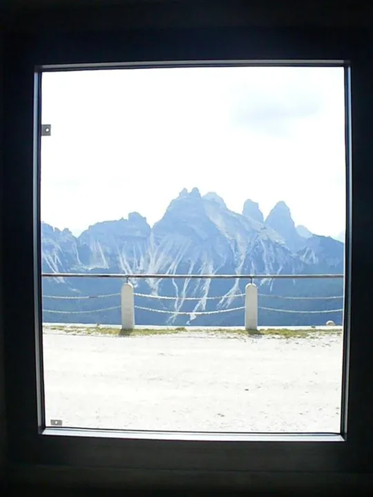 Forte Rite - vista dal forte