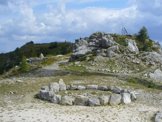 Forte Rite - verso la cima del Monte Rite