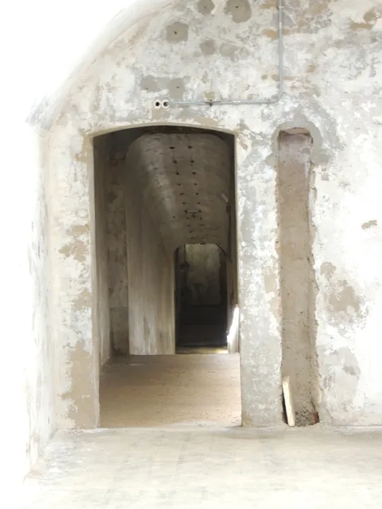 Tunnel di uscita verso la trincea esterna
