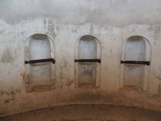 Nicchie per l'alloggiamento delle munizioni di pronto impiego