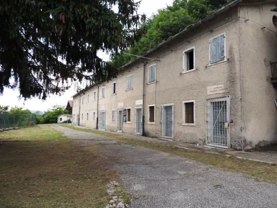 La caserma per Ufficiali e Artiglieri