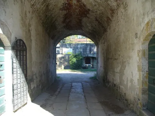 Forte Carpenedo - Il corridoio d'ingresso