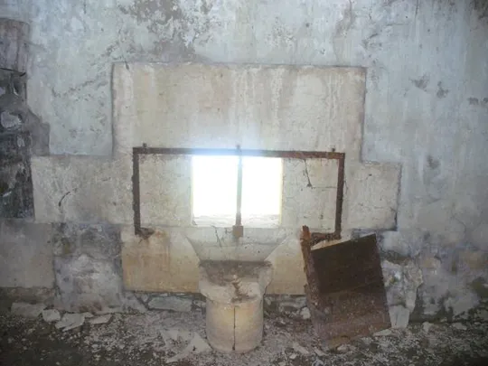 Forte Carpenedo - Postazione di mitragliatrice