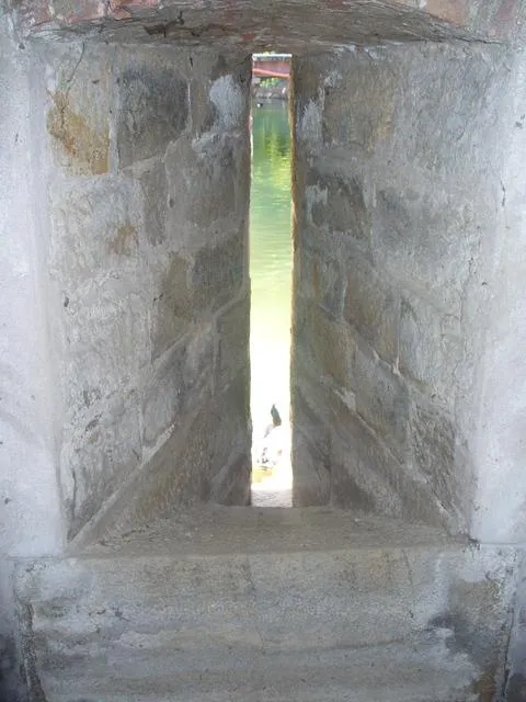 Forte Carpenedo - Feritoia per fucilieri