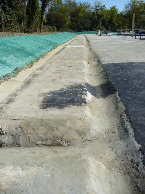 Forte Carpenedo - Particolare dei pluviali