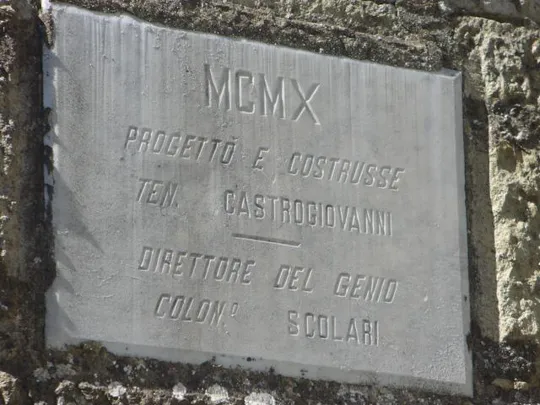 Forte Carpenedo - Targa