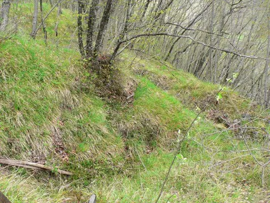 Forte Cornolò - Trincee