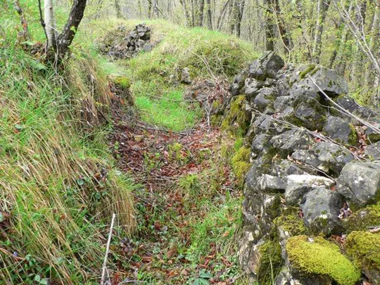 Forte Cornolò - Trincee