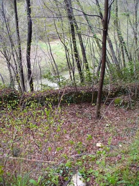 Forte Cornolò - Il torrente Posina a fondo valle