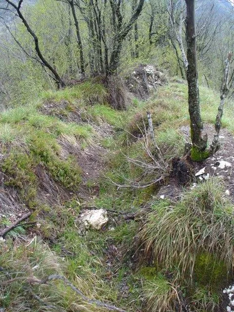 Forte Cornolò - Trincee