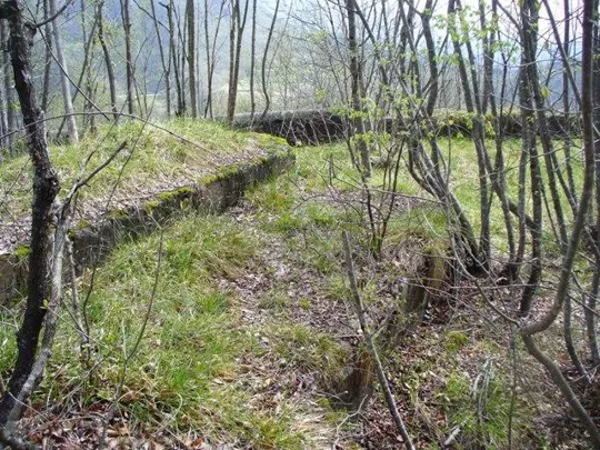 Forte Cornolò - Postazione per fucilieri