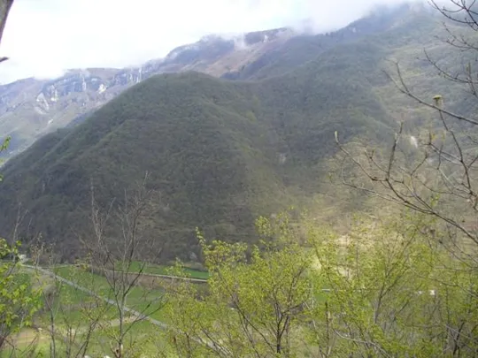 Forte Cornolò - Pendici ovest del Cimone