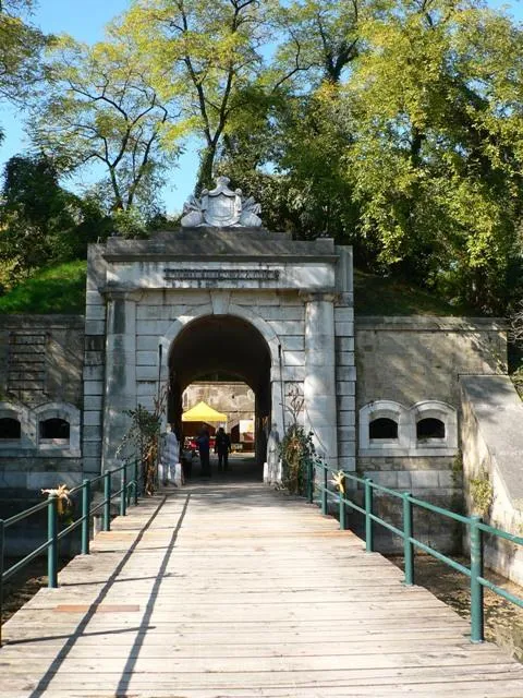 Forte Gazzera - Ingresso