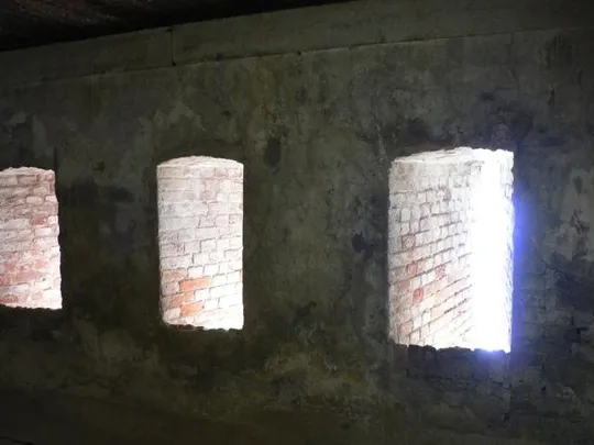 Forte Gazzera - Feritoie per fucilieri