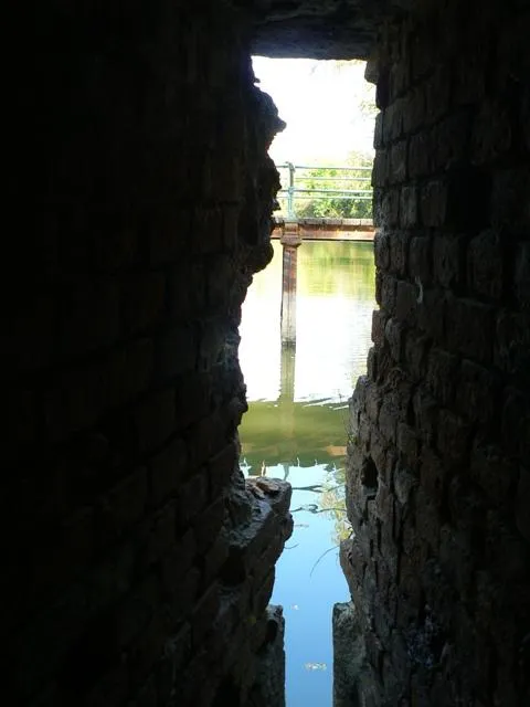 Forte Gazzera - Vista da una feritoia