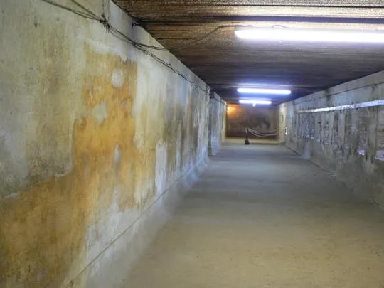 Forte Gazzera - Vista degli interni