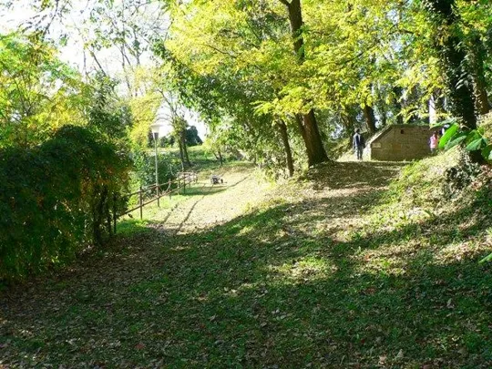 Forte Gazzera - Sulla sommità del terrapieno