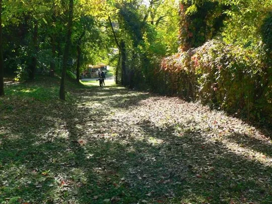 Forte Gazzera - Le rampe che portano al terrapieno