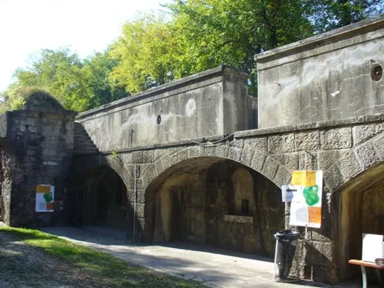 Forte Gazzera - Il corpo centrale