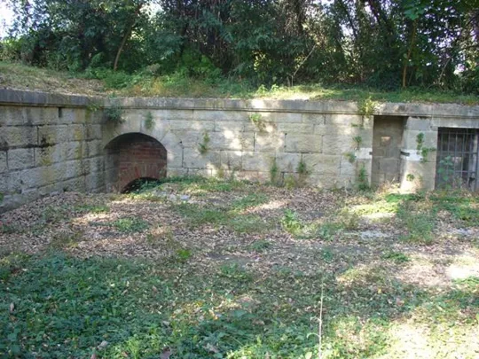 Forte Gazzera - Piazzole dei cannoni