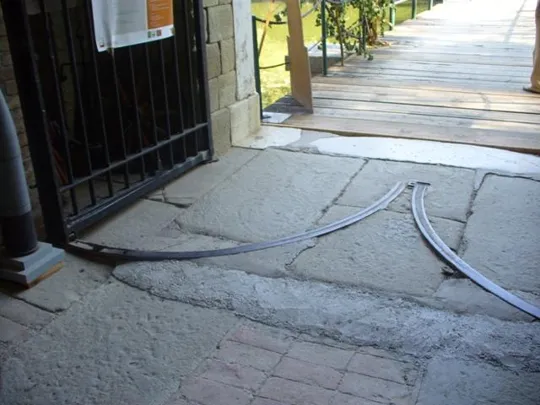 Forte Gazzera - guide del cancello principale