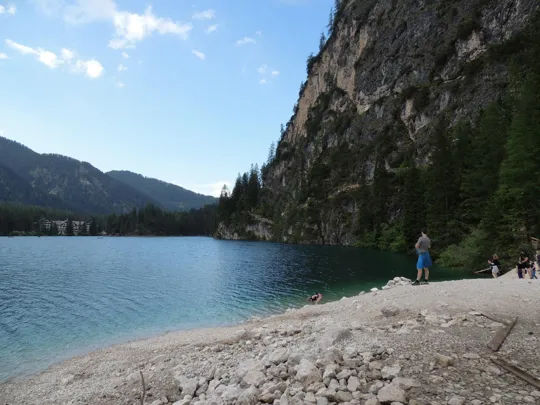 Una delle prime spiaggette
